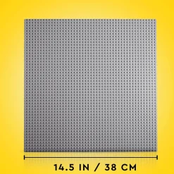 Discount Classic 11024 Base Grigia, Tavola Per Costruzioni Quadrata Con 48 48 Bottoncini, Piattaforma Classica Per Mattoncini Mattoncini