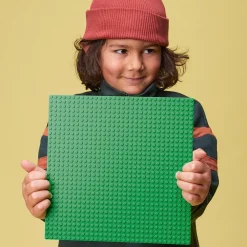 Classic 11023 Base Verde, Tavola Per Costruzioni Quadrata Con 32 32 Bottoncini, Piattaforma Classica Per Mattoncini Mattoncini