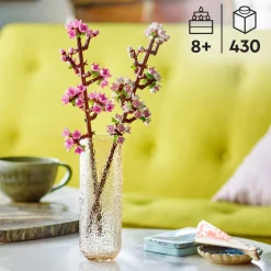 Online 40725 Fiori Di Ciliegio, Set Per Adulti E Bambini 8+ Anni, Regalo Per San Valentino, Per Donna, Uomo, Lei O Lui Mattoncini