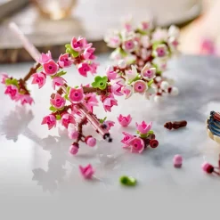 Online 40725 Fiori Di Ciliegio, Set Per Adulti E Bambini 8+ Anni, Regalo Per San Valentino, Per Donna, Uomo, Lei O Lui Mattoncini