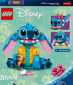 Best Disney 43249 Stitch, Gioco Per Bambini 9+, Personaggio Da Costruire Con Parti Mobili, Idea Regalo Divertente Dal Film Mattoncini