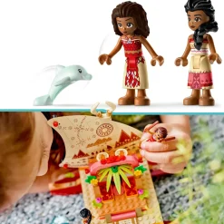 Online Disney Princess 43210 La Barca A Vela Di Vaiana Con Mini Bamboline E Delfino, Giocattolo Creativo Per Bambine E Bambini 6+ Mattoncini