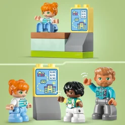 Clearance 10988 Lo Scuolabus, Gioco Educativo Con Veicolo E Personaggi, Regalo Didattico Per Bambini E Bambine Da 2+ Anni Mattoncini