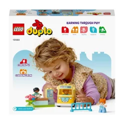 Clearance 10988 Lo Scuolabus, Gioco Educativo Con Veicolo E Personaggi, Regalo Didattico Per Bambini E Bambine Da 2+ Anni Mattoncini