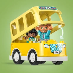 Clearance 10988 Lo Scuolabus, Gioco Educativo Con Veicolo E Personaggi, Regalo Didattico Per Bambini E Bambine Da 2+ Anni Mattoncini