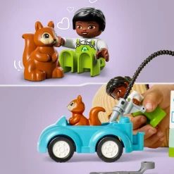 Discount Town 10985 Turbina Eolica E Auto Elettrica, Macchina Giocattolo, Giochi Educativi Per Bambini, Set Vita Sostenibile Mattoncini