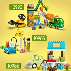 Discount Town 10985 Turbina Eolica E Auto Elettrica, Macchina Giocattolo, Giochi Educativi Per Bambini, Set Vita Sostenibile Mattoncini