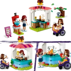 Sale 41753 Negozio Di Pancake, Giochi Creativi Per Bambini E Bambine 6+ Anni Con Mini Bamboline E Coniglio Giocattolo Mattoncini