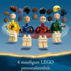 Outlet Lego 76416 Baule Del Quidditch, Gioca A 3 Diverse Sfide Fino A Due Giocatori, Con Minifigure Di Draco Malfoy Mattoncini
