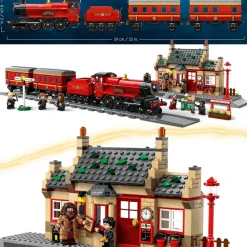 Best Lego 76423 Espresso Per Hogwarts E Stazione Di Hogsmeade Con Treno Giocattolo, Binari, Biglietteria, 8 Minifigure Mattoncini