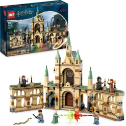 Discount Lego 76415 La Battaglia Di Hogwarts, Castello Giocattolo Con Minifigure Di Bellatrix Lestrange E Voldemort Mattoncini