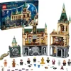 New Harry Potter La Camera Dei Segreti Di Hogwarts, Set Castello Con Sala Grande E Minifigure D'Oro Del 20° Anniversario, 76389 Mattoncini