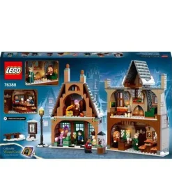 Hot Harry Potter Visita Al Villaggio Di Hogsmeade, Set Giocattoli Per Bambini, Minifigure D'Oro Del 20° Anniversario, 76388 Mattoncini