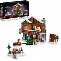 Best Icons 10325 Baita Alpina, Modellino Di Casa Con Minifigure, Modellismo Da Costruire Per Adulti, Regalo Per Donna E Uomo Mattoncini
