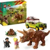 Lego Jurassic Park 76959 La Ricerca Del Triceratopo, Dinosauro Giocattolo Per Bambini 8+ Anni, Collezione 30° Anniversario Mattoncini