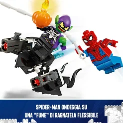 Lego Marvel 76279 Auto Da Corsa Di Spider-Man E Venom Goblin, Gioco Per Bambini Di 7+ Anni, Veicoli Giocattolo Dei Supereroi Mattoncini