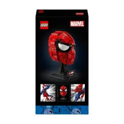 Lego Marvel 76285 Maschera Di Spider-Man, Modellino Da Costruire Del Supereroe, Regalo Per Adulti, Uomo, Donna, Papa E Mamma Mattoncini