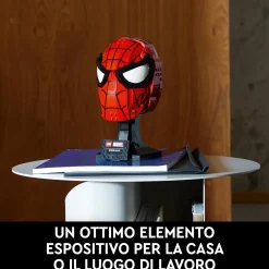 Lego Marvel 76285 Maschera Di Spider-Man, Modellino Da Costruire Del Supereroe, Regalo Per Adulti, Uomo, Donna, Papa E Mamma Mattoncini