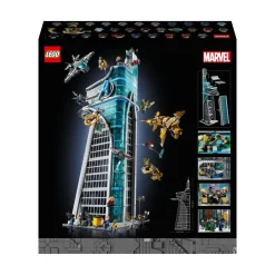Best Lego Marvel 76269 Torre Degli Avengers, Kit Modellismo Per Adulti Con Modellino Di Aereo E 31 Minifigure, Regalo Uomo O Donna Mattoncini