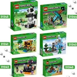 Lego 21240 Avventura Nella Palude, Modellino Da Costruire Con Personaggi Di Alex E Zombie, Giochi Per Bambini Mattoncini