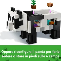 Discount Lego 21245 Il Rifugio Del Panda, Modellino Da Costruire Di Casa Giocattolo, Giochi Per Bambini, Idea Regalo Mattoncini