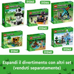 Discount Lego 21245 Il Rifugio Del Panda, Modellino Da Costruire Di Casa Giocattolo, Giochi Per Bambini, Idea Regalo Mattoncini