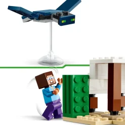 Lego 21251 Spedizione Di Steve Nel Deserto, Gioco Per Bambini Di 6+ Anni, Bioma Con Casa Giocattolo E Personaggi Mattoncini