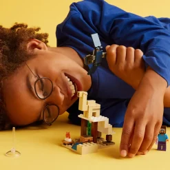 Lego 21251 Spedizione Di Steve Nel Deserto, Gioco Per Bambini Di 6+ Anni, Bioma Con Casa Giocattolo E Personaggi Mattoncini