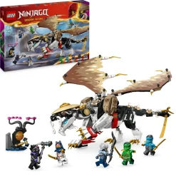 Best 71809 Egalt Il Drago Maestro, Giocattolo Con Action Figure Snodabile, Giochi Per Bambini Di 8+ Con 5 Minifigure Mattoncini