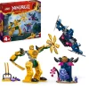 Discount 71804 Mech Da Battaglia Di Arin, Giochi Per Bambini 4+, Action Figure Giocattolo Da Costruire Con Starter Brick Mattoncini
