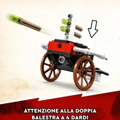 Hot 71785 Mech Titano Di Jay, Set 2023 Con Action Figure, Gioco Da Battaglia Per Bambini Con 5 Minifigure E Carro Mattoncini