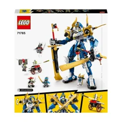 Hot 71785 Mech Titano Di Jay, Set 2023 Con Action Figure, Gioco Da Battaglia Per Bambini Con 5 Minifigure E Carro Mattoncini