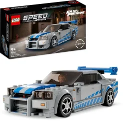 Sale 76917 2 Fast 2 Furious Nissan Skyline Gt-R (R34) Macchina Giocattolo Da Collezione 2023, Giochi Per Bambini Mattoncini