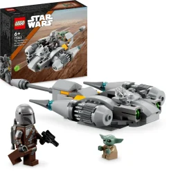 75363 Starfighter N-1 Del Mandaloriano Microfighter, Gioco Da Costruire Con Grogu Baby Yoda, Regali Bambini 6+ Mattoncini