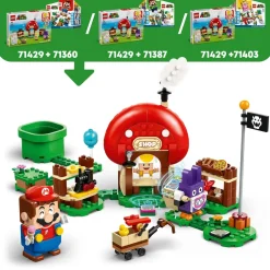 Best Lego 71429 Pack Di Espansione Ruboniglio Al Negozio Di Toad, Giochi Per Bambini 7+ Anni Con 2 Personaggi Giocattolo Mattoncini