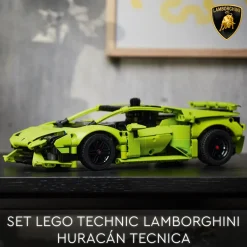 Hot 42161 Lamborghini Huracan Tecnica, Modellino Di Auto Da Costruire, Macchina Giocattolo Per Bambini Mattoncini