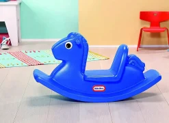 Best Cavallo A Dondolo Blu Dondoli