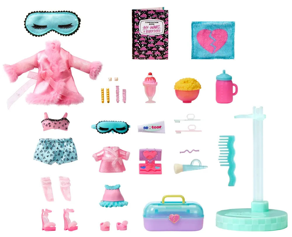 Sale Surprise Tween Babysitter Sleepover Party Ivy Winks E Babydoll Scopri 20 Sorprese Include 2 Bambole Con Funzione Di Cambio Colore Fashion Dolls