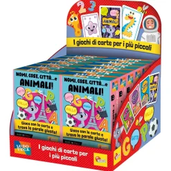 Hot Ludoteca Le Carte Dei Bambini Nomi, Cose, Citta' E Animali! Giochi Di Carte