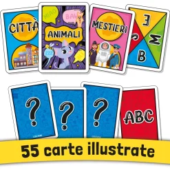Hot Ludoteca Le Carte Dei Bambini Nomi, Cose, Citta' E Animali! Giochi Di Carte