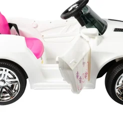 Macchina Elettrica 6V Telecomandata Per Bambini Con Luci, Suoni Realistici E Velocita Massima Di 3 Km/H Caricabatteria Incluso Disponibile In Due Varianti Cavalcabili Elettrici