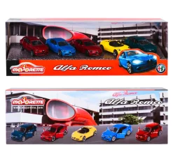 Online Giftpack Alfa Romeo, 5 Modelli Esclusivi In Metallo Pressofuso, Sistema A Ruota Libera, Parti Apribili Modellini Veicoli In Scala
