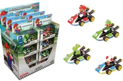 Mario Kart Assortito Full Speed With Pull&Speed In Scala 1:43 Macchinine Telecomandate
