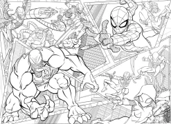 Sale Marvel Puzzle Df Maxi Floor 150 Spider-Man Puzzle Per Bambini