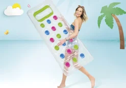 Hot Materassino Trasparente Cm 188 71 I.12 Gonfiabili Per Bambini