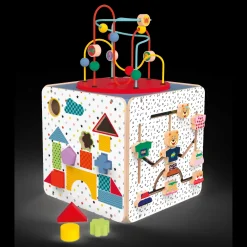 Hot Maxi Cubo Multi-Attivita' Giochi Educativi In Legno