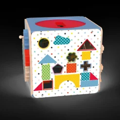 Hot Maxi Cubo Multi-Attivita' Giochi Educativi In Legno