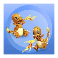 Mega Construx Pokemon Charmander Personaggio Da Costruzione, Giocattolo Per Bambini 7+ Anni Costruzioni Bambini