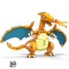 New Mega Construx- Pokemon Charizard Da Costruire Con Piu Di 200 Mattoncini E Ali Snodabili, 6+Anni Costruzioni Bambini