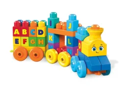 Outlet Mega First Builders Impara Con Il Treno! Costruzioni Bambini